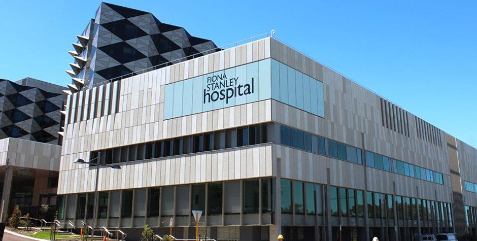 Fiona Stanley Hospital building and RISSafety safety solutions for healthcare facilities.