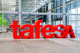 TAFE SA signage and building exterior, RISSafety height safety project.