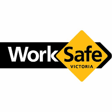 WorkSafe Victoria logo representing construction workplace safety and fall prevention.