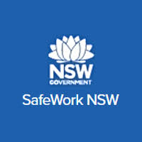 Safework NSW logo and branding for roof safety alert