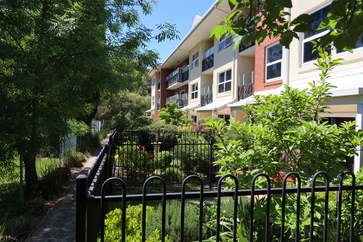St Catherine’s Aged Care Facility and surrounding gardens, height safety inspection case study.